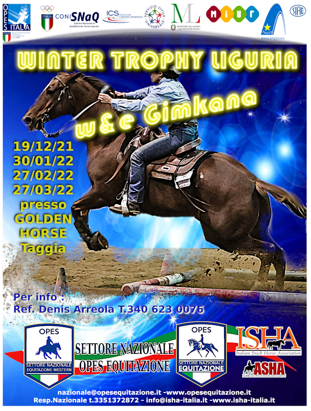 ISCRIVITI AL WINTER TROPHY GIMKANA LIGURIA @ GOLDEN HORSE