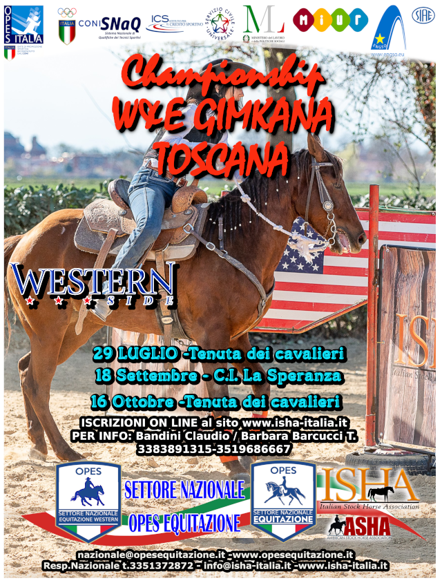 FINALE CAMPIONATO TOSCANA GIMKANA @ centro ippico old ranch