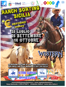 FINALE RANCH SORTING SICILIA @ BALESTRALE COUNTRY WESTERN