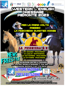 Western and English Dressage Piemonte @ LA PESCHIERA QUARTER HORSE